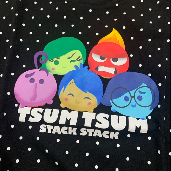 Like New Bossini x Pixar Inside Out Tsum Tsum Sweatshirt Women’s M (Asia sizing) - Picture 2 of 4